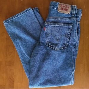 Vintage high waisted Levi’s 550